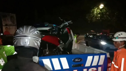 Nahas, Sepeda Motor yang Dikendarai Pasutri di Sumedang Terjun Ke Jurang Sedalam 30 Meter