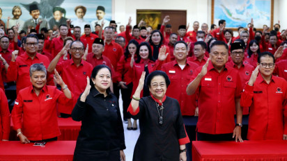 Megawati Berikan Pembekalan Fraksi PDIP DPR RI yang Berlangsung Tertutup di Sekolah Partai Lenteng Agung
