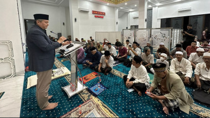 Ketika Kepala BNPT Didaulat Kultum di Masjid At Tabayyun