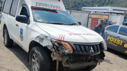 Kecelakaan Ambulan VS SUV di Garut, Polisi : Sopir Ambulan Mengantuk