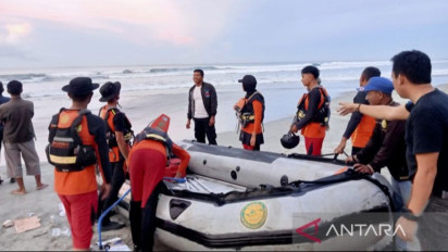 Basarnas Bengkulu Kembali Cari Anak Hanyut di Pantai Pasir Putih Bengkulu