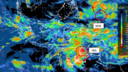 Adanya Dua Bibit Siklon 98S dan 90W, BMKG Juanda Memberikan Imbauan Waspada Cuaca Ekstrim