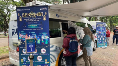 Bank Indonesia Buka Layanan Penukaran Uang Kecil di GBK, Sediakan Hingga Rp9,5 Miliar