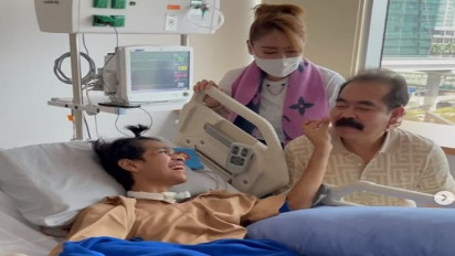 Tersenyum Lepas, David Ozora Pegang-pegang Kumis Suami Inul Daratista, Adam Suseno: Harus Lebih Baik