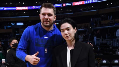 Suga BTS Jadi Brand Ambassador NBA