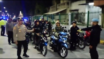 Membuat Bising, Polisi Amankan Puluhan Anggota Geng Motor di Kota Bandung