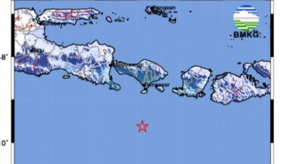 Selatan Bali Diguncang Gempa Berkekuatan M 5,2