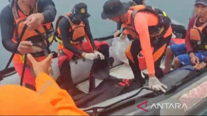 Basarnas temukan korban hilang di Pantai Pasir Putih Bengkulu