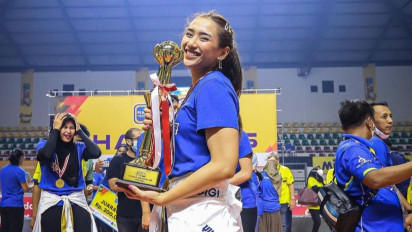 5 Prestasi Atlet Voli Cantik Yolla Yuliana yang Sulit Ditandingi Pemain Lain