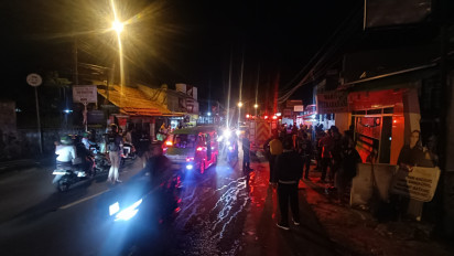 8 Orang Terluka Dalam Kebakaran Warung Makan di Bogor
