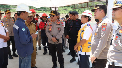 Jelang Idul Fitri Kapolda Sumut Tinjau Kesiapan Jalur Tol Sinaksak - Dolok Merawan, Jelang Mudik Lebaran 2023