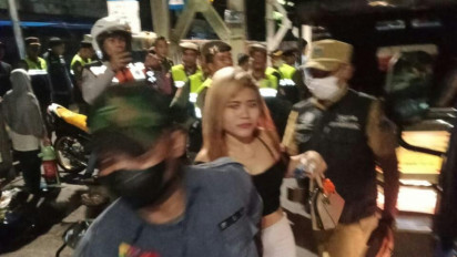 Mangkal saat Bulan Ramadhan, Belasan PSK di Tanah Abang Dijaring Petugas