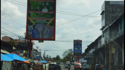 Wuih! Billboard Diduga Tanpa Izin Menjamur di Deliserdang