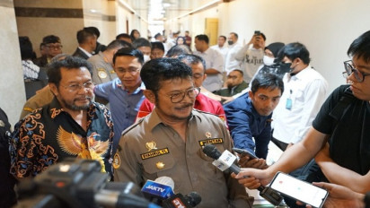 Sebut Kementan Konsisten Jaga Produksi Beras, Ketua DPD RI Apresiasi Syahrul Yasin Limpo