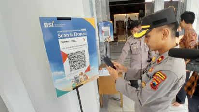 Antisipasi Penipuan Berkedok Mengganti QRIS di Kotak Amal, Polrestabes Semarang Cek Sejumlah Masjid