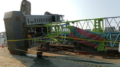 Ini Penjelasan BPJN I Provinsi Aceh Usai Kecelakaan Crane di Langsa Aceh