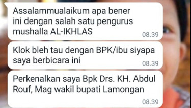Pemkab Lamongan Imbau Masyarakat Waspada Penipuan Mengatasnamakan Pejabat Lewat WhatsApp