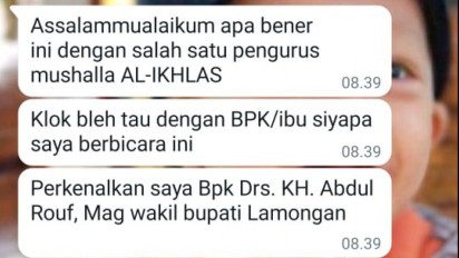 Pemkab Lamongan Imbau Masyarakat Waspada Penipuan Mengatasnamakan Pejabat Lewat WhatsApp