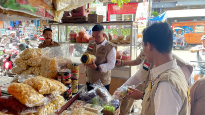 Satgas Pangan Polres Malang Cek Harga dan Stok Sembako Jelang Lebaran