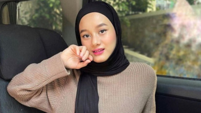 Aktris Dinda Hauw Putuskan Rayakan Lebaran di Rumah