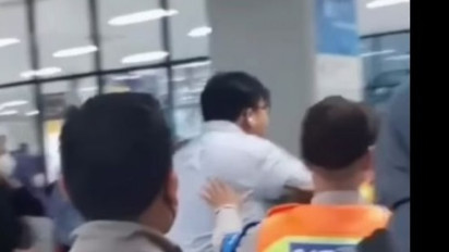 Viral Ngamuk di Stasiun Manggarai, Diduga Akibat Bersenggolan dengan Penumpang Lain: Gue Bos Nih