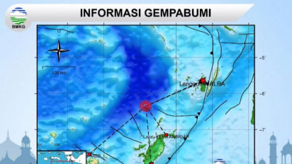 Kabupaten Kepulauan Tanimba Diguncang Gempa Bumi Magnitudo 5,0