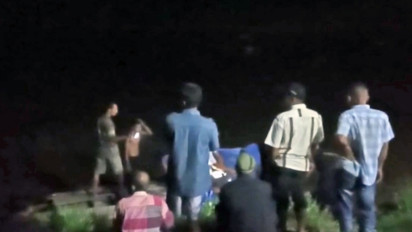 Sampan Bocor, Seorang Remaja Hanyut Terbawa Arus Sungai Bilah