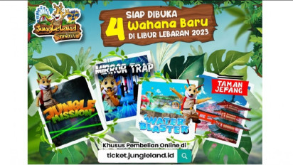 Tidak Tangung-tanggung, Jungleland Akan Buka 4 Wahan Baru di Libur Lebaran 2023