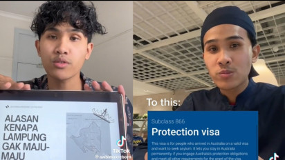 Viral! TikToker Asal Lampung Awbimax yang Dilaporkan ke Polisi Karena Kritik Lampung, Kini Dapat Protection Visa Australia?