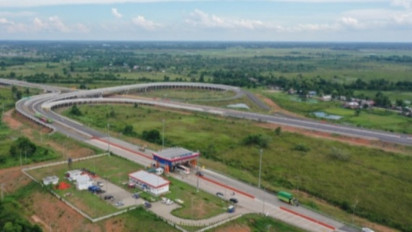 Jelang Idul Fitri, Kapolda Sumsel Tinjau Tol Kapal Betung Yang Penuh Lubang yang Membahayakan Pemudik