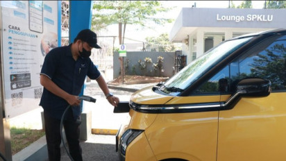 Mudik Pakai Mobil Listrik? Ini 14 Titik SPKLU di Rest Area Jalan Tol