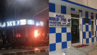 Selain Tiga Pos Polisi, Terdapat Sebuah Mushalla Bernama Masjid Berbudi Presisi Turut Menjadi Sasaran OTK