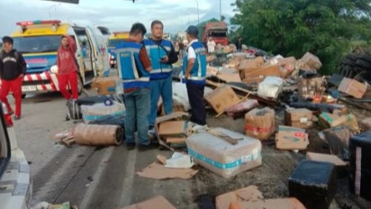 8 Mobil Terlibat Kecelakaan di Tol Solo-Semarang KM 478, 6 Orang Meninggal Dunia
