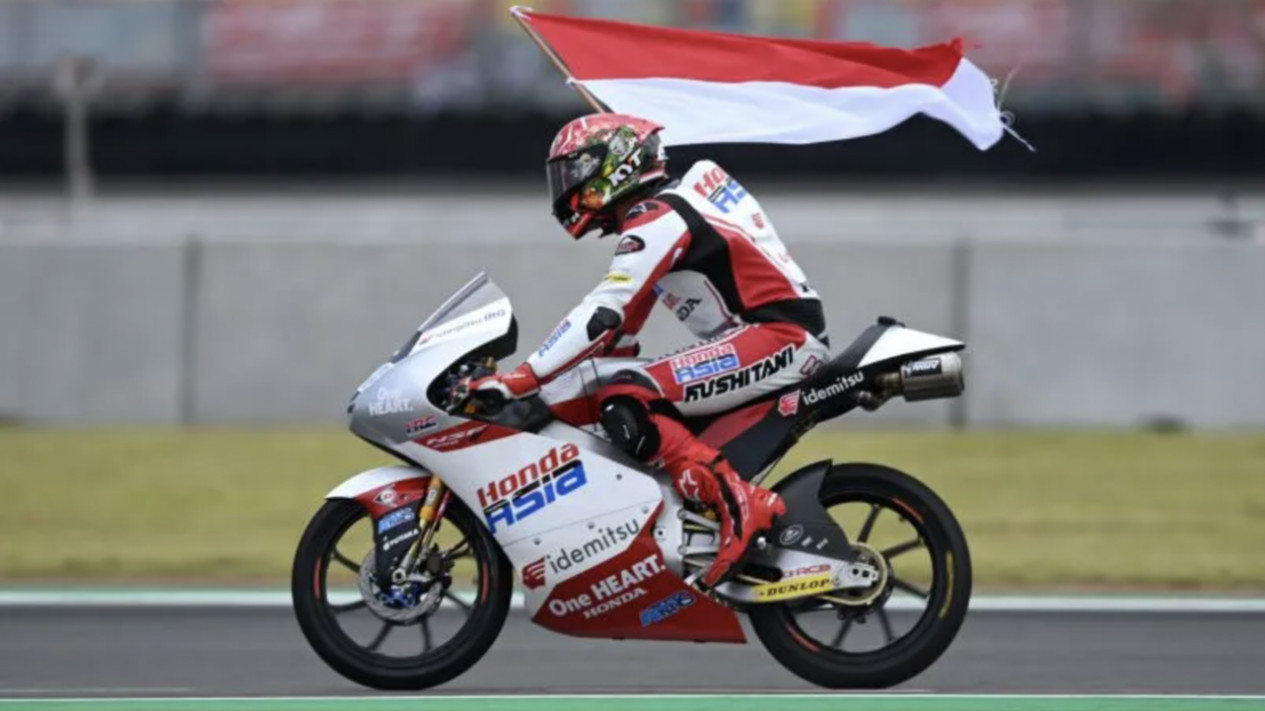 Mario Aji Percaya Diri Sambut Moto3 Amerika
            - galeri foto