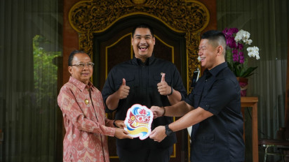 Menpora Temui Gubernur Bali Wayan Koster, Bahas Kepastian World Beach Games 2023