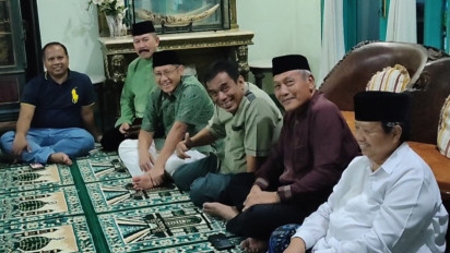 Pasca Bebas, Anas Gelar Bukber dan Konsolidasi dengan Tokoh Partai Demokrat di Madiun, Tentukan Arah Politik Kedepan