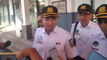 Jelang Libur Lebaran, PT KAI Palembang Apel Pasukan Lebaran