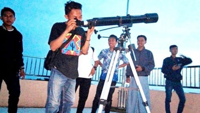 Pemantau Hilal Penentuan Idul Fitri Dilakukan Kamis, 20 April 2023, BHR Pamekasan Prediksi Lebaran Jatuh Hari Sabtu