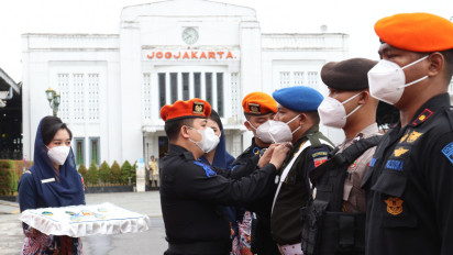 Posko Angkutan Lebaran Dibuka, KAI Daop 6 Gelar Apel Pasukan