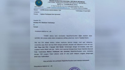 Kepala BNN Tasikmalaya Dicopot Buntut Minta-minta THR ke PO Bus Budiman