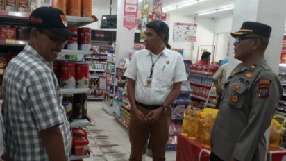 Jelang Lebaran Stok Sembako Dicek di Gunung Tua