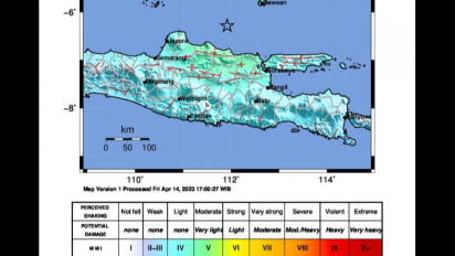 Tuban Diguncang Gempa, Sejumlah Warga di Surabaya Berlarian Rasakan Getarannya
