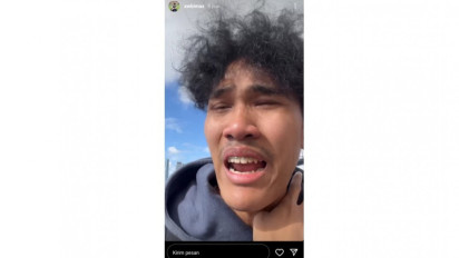 Orang Tua Didatangi Polisi, Tiktokers Bima Yudho Saputro Menangis