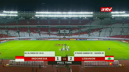 Gol Telat Lebanon Buat Timnas Indonesia U-22 Kalah Tipis 1-2 di Laga Uji Coba Internasional