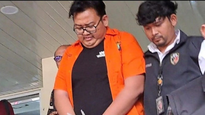 Momen Yudo Andreawan Tanya Wartawan Saat Dibawa Polisi