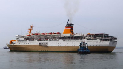 Antisipasi Arus Mudik, KM Labobar Angkut hingga 3.600 Orang