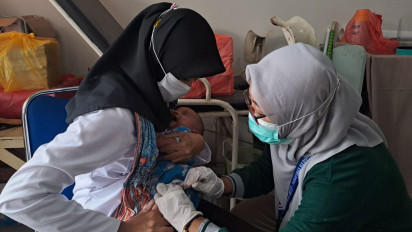 Jamin Kesehatan Bayi WBP, Rutan Perempuan Surabaya Beri Imunisasi