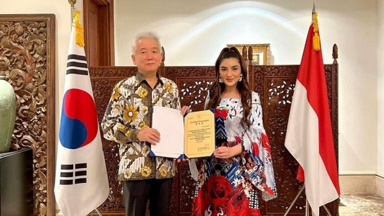 Wow! Ashanty jadi Duta Kehormatan Persahabatan Indonesia-Korsel
            - galeri foto