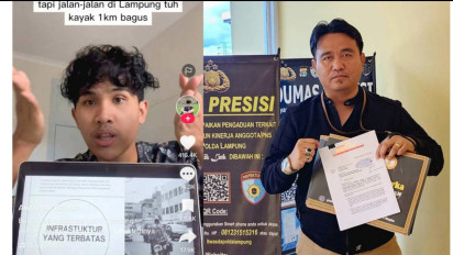 Usai Viral Karena Kritik Malah Dilaporkan ke Polisi, Ini Sejumlah Fakta TikToker asal Lampung Awbimax