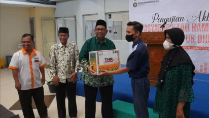 Alhamdulillah! Tukang Parkir, hingga Pegawai Outsourcing di Yogya Terima THR